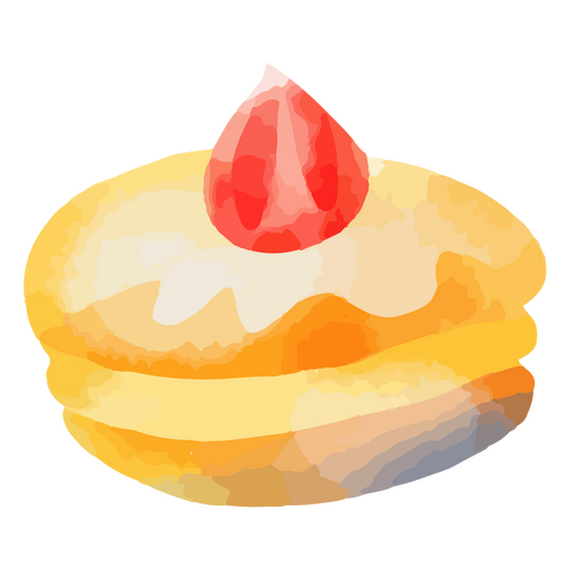Jelly donut pastry PNG Design