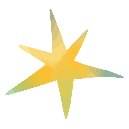 Estrela brilhante de Hanukkah Desenho PNG