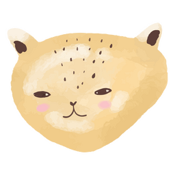 Cute watercolor pet cat PNG Design