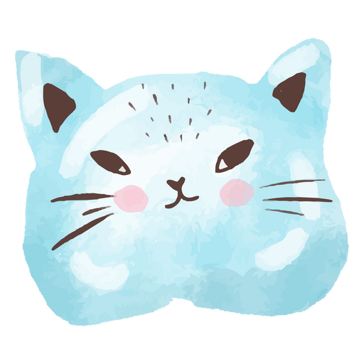 Gato de estimação animal aquarela bonito Desenho PNG