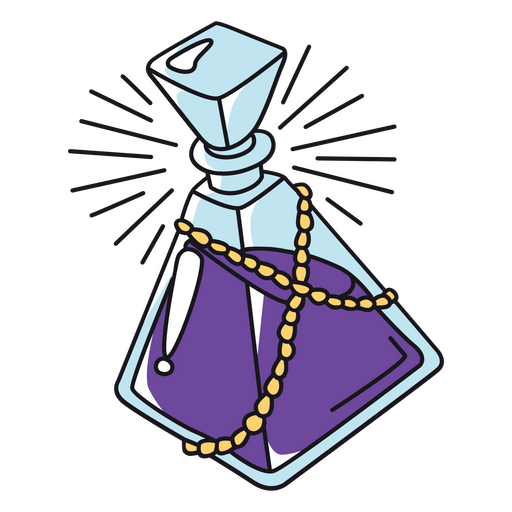 Potion Halloween tattoo PNG Design