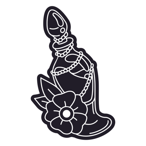 Poción de bruja simple de Halloween Diseño PNG