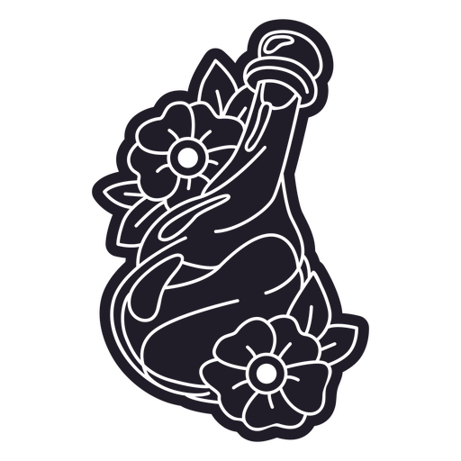 Poción de Halloween sencilla Diseño PNG