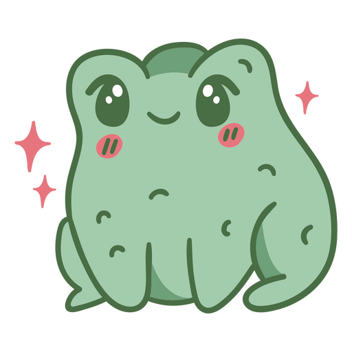 Desenho de kawaii de sapo de Halloween fofo Desenho PNG