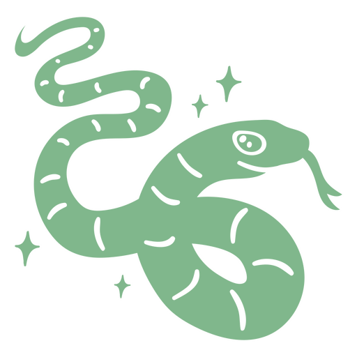 Design PNG E SVG De Desenho De Planta De Cobra De Feiticeiro Para Camisetas