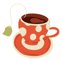 Ícone de xícara aconchegante de inverno Desenho PNG