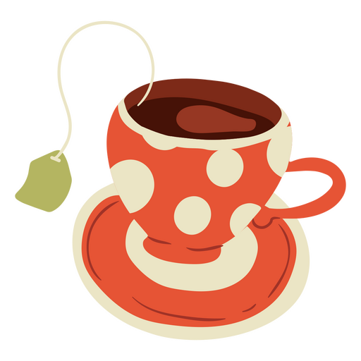 Winter cozy cup icon PNG Design