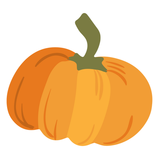 Winter cozy pumpkin icon