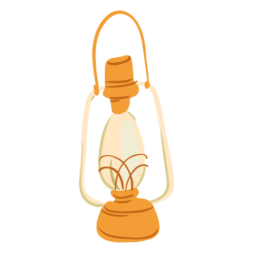 Winter cozy lantern icon PNG Design