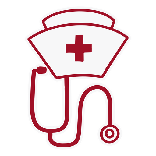 Icono de engranaje de enfermer?a Diseño PNG