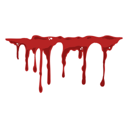 Realistic dripping blood PNG Design Transparent PNG