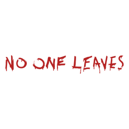 Nadie deja cita sangrienta Diseño PNG