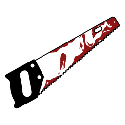 Icono de arma de motosierra sangrienta Diseño PNG Transparent PNG