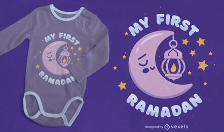 Meu primeiro design de camiseta do ramadã