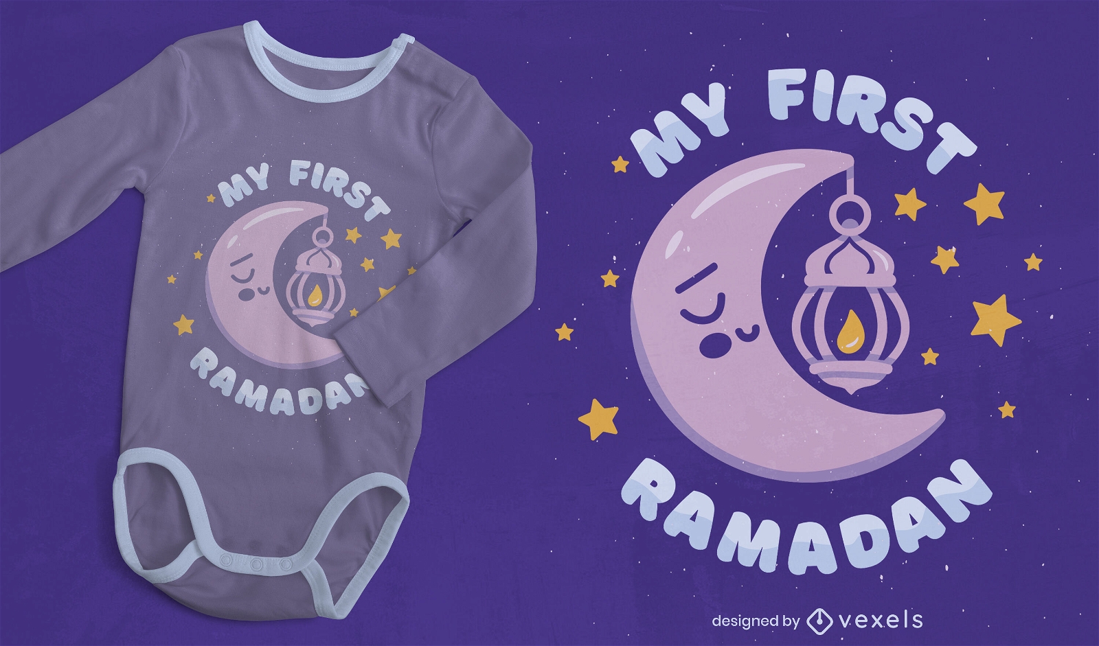 Mi primer diseño de camiseta de Ramadán.