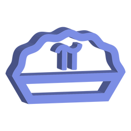 Pi-Mathe-Symbol für Kreisnummer PNG-Design