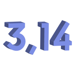 Pi number math icon PNG Design Transparent PNG