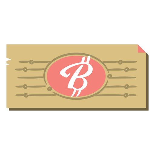 Icono de negocio de factura de bitcoin