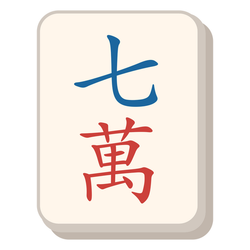 Mahjong sete de personagens Desenho PNG