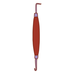 Pottery needle tool icon PNG Design