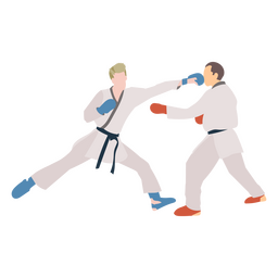 Fight practice karate people PNG Design