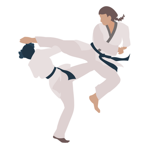 Fight practice karate sport people