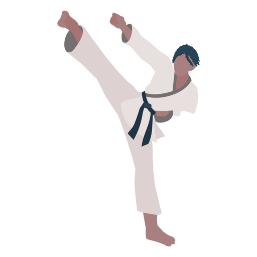 Karate-Pose-Praxis-Leute PNG-Design