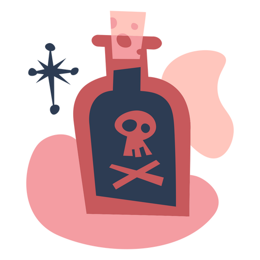 Poison spell bottle  PNG Design