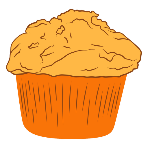 Süßigkeiten-Muffin-Essen PNG-Design