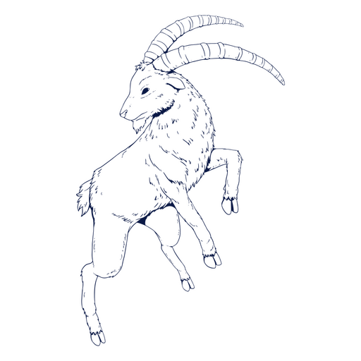 cabra do zodíaco chinês Desenho PNG