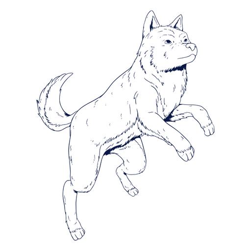 cão zodaico chinês Desenho PNG