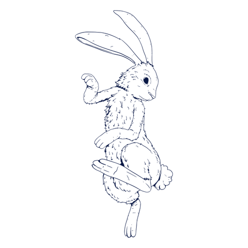 Rabbit chinese zodiac PNG Design