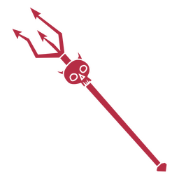 Devil trident icon PNG Design Transparent PNG