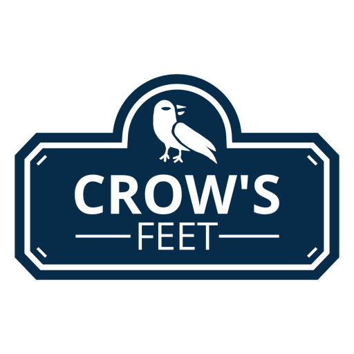 Witchcraft ingredient label crow's feet PNG Design