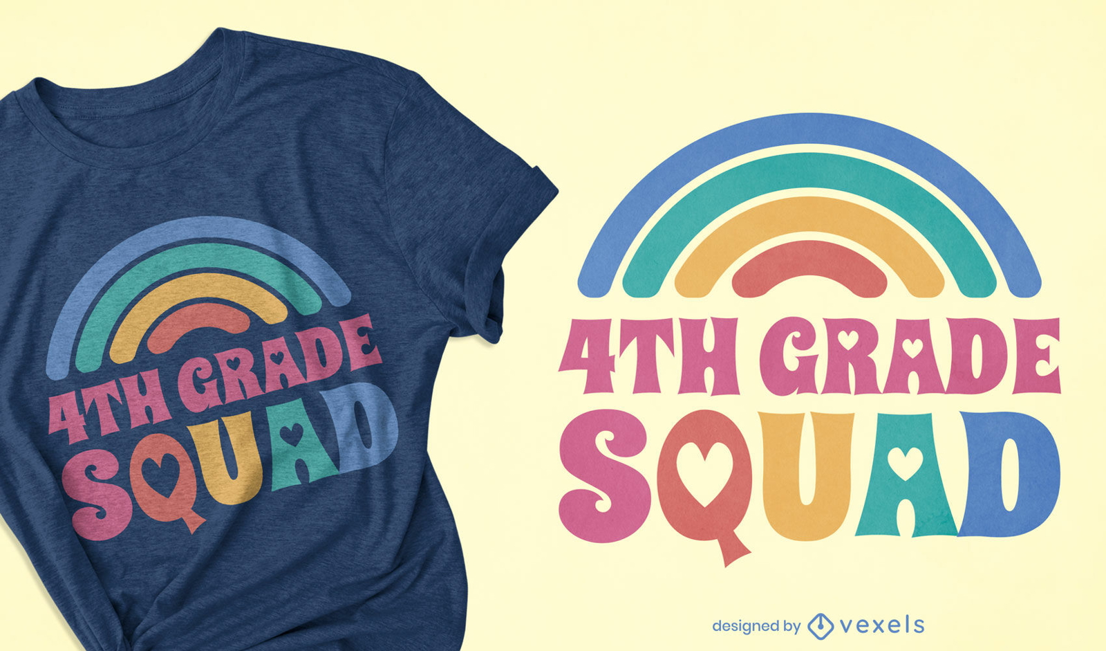 4th grade squad t-shirt design
