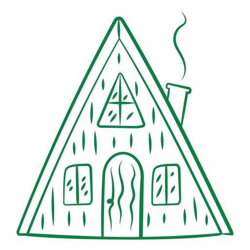 Einfache Wildnishütte PNG-Design