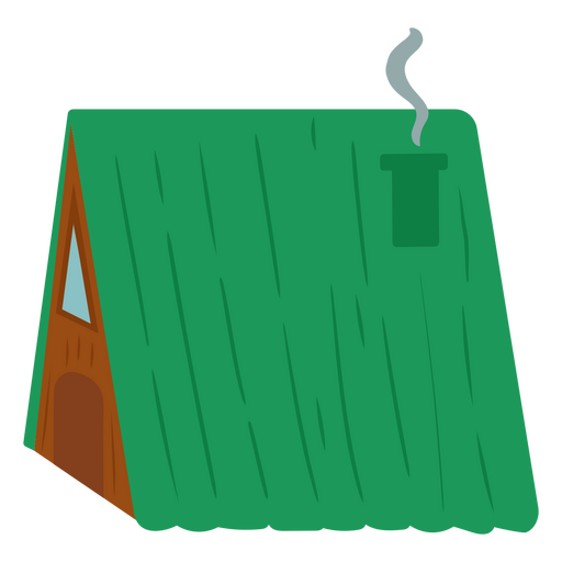 Wilderness outdoors cabin PNG Design