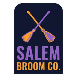 Insignia de cita de escoba de Salem Diseño PNG