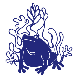 Sapo decorativo de bruxa Desenho PNG