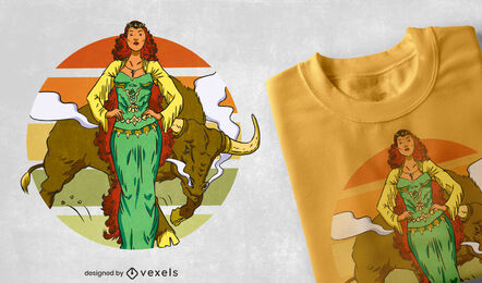 Cooles Queen Maeve T-Shirt Design