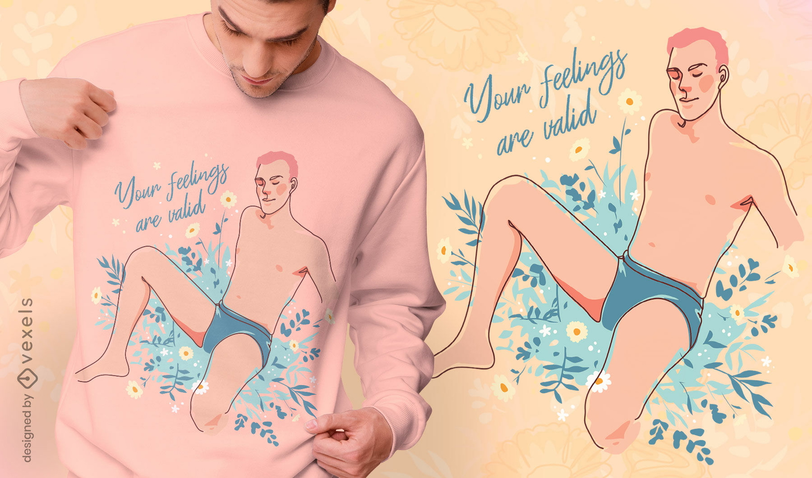 Valid feelings t-shirt design