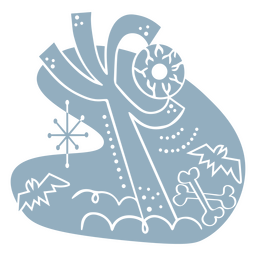 Espeluznante mano de dibujos animados sosteniendo el ojo Diseño PNG