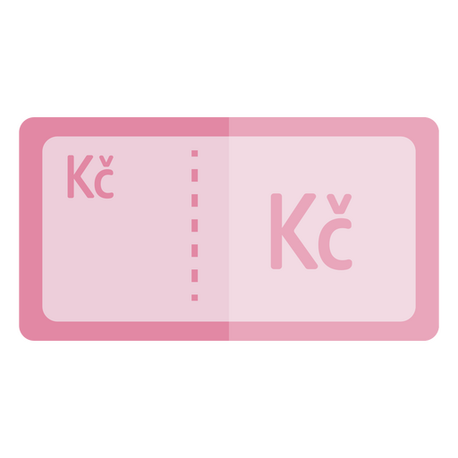 Symbol für Finanzen der Koruna-Rechnung PNG-Design