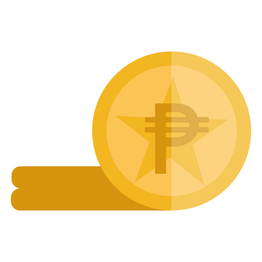 Ícone de finanças de moeda de moeda de rublo