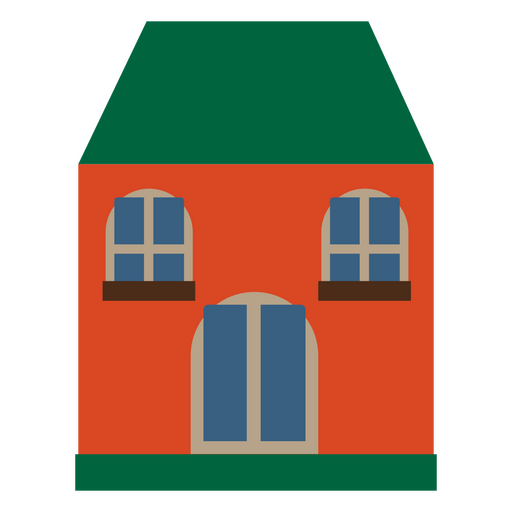 Geometric house icon PNG Design