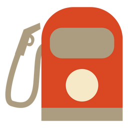 ícone minimalista da bomba gaoline Desenho PNG