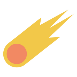 Minimalist meteor icon PNG Design Transparent PNG