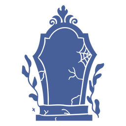 Piedra de cementerio agrietada ornamental Diseño PNG