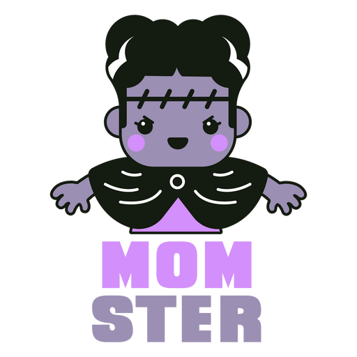 Design de zumbi de cita??o de momster de Halloween Desenho PNG