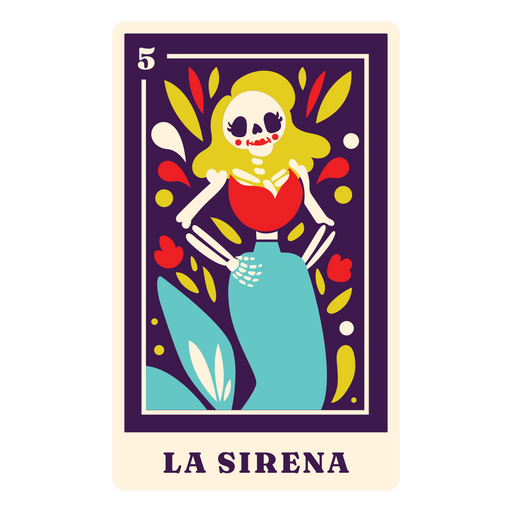 La sieran mexican tarot card  PNG Design